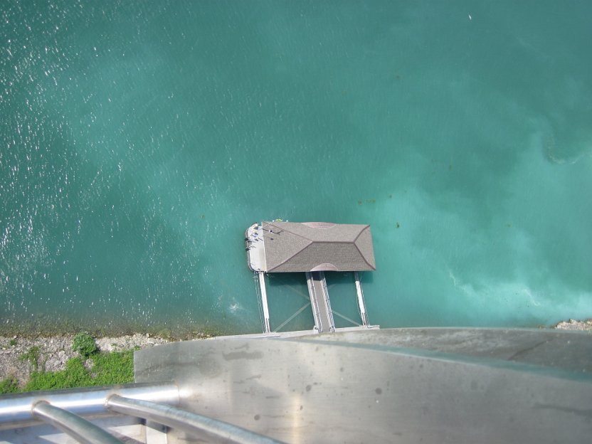 032-U.S. Maid of the Mist dock from observation tower.jpg